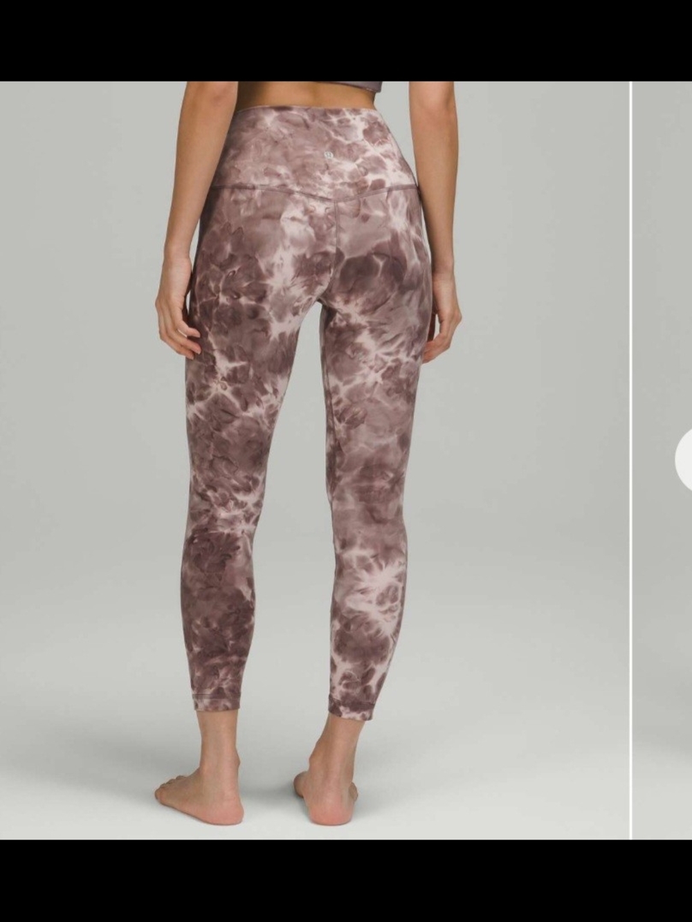 Lululemon Align High-Rise Pant 25" Diamond Dye Mink Bery Lunar Rock Shadow Grey